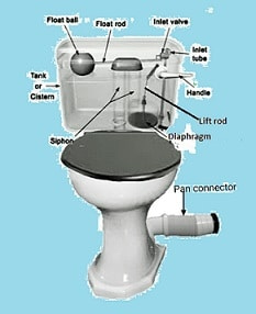 Common problems with toilet